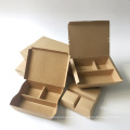 Biodegradable square paper box coating oil-proof lunch box